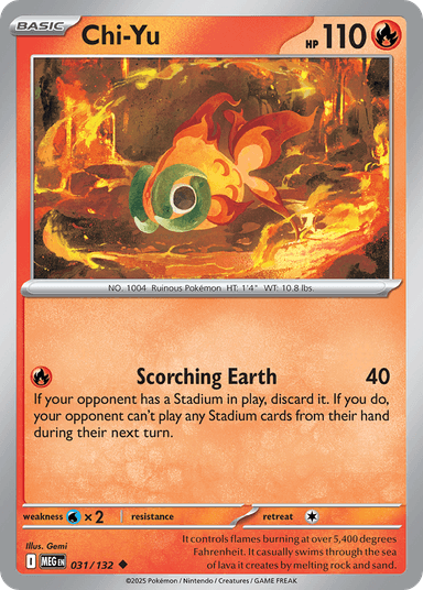 Chi-Yu, Mega Evolution 31