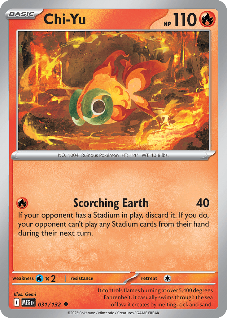 Chi-Yu, Mega Evolution 31