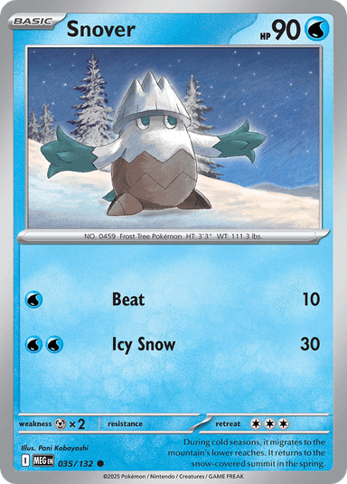 Snover, Mega Evolution 35