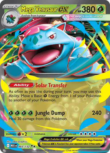Mega Venusaur ex, Mega Evolution 3