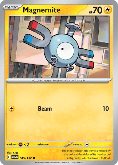 Magnemite, Mega Evolution 45