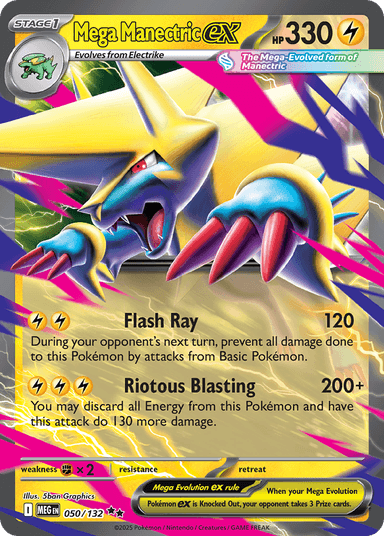 Mega Manectric ex, Mega Evolution 50