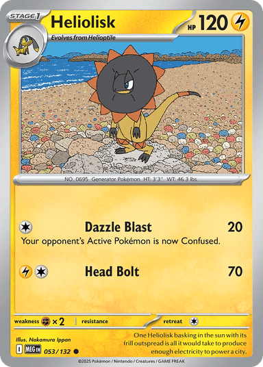 Heliolisk, Mega Evolution 53