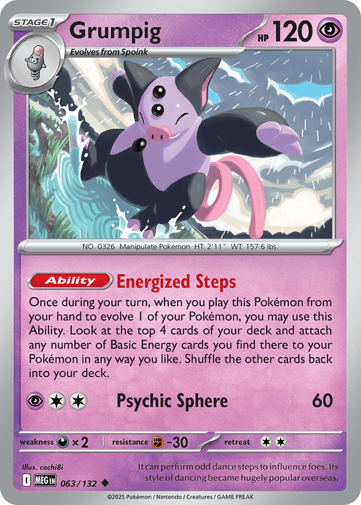 Grumpig, Mega Evolution 63