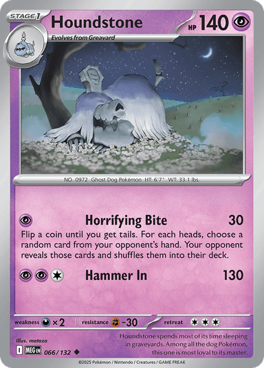 Houndstone, Mega Evolution 66