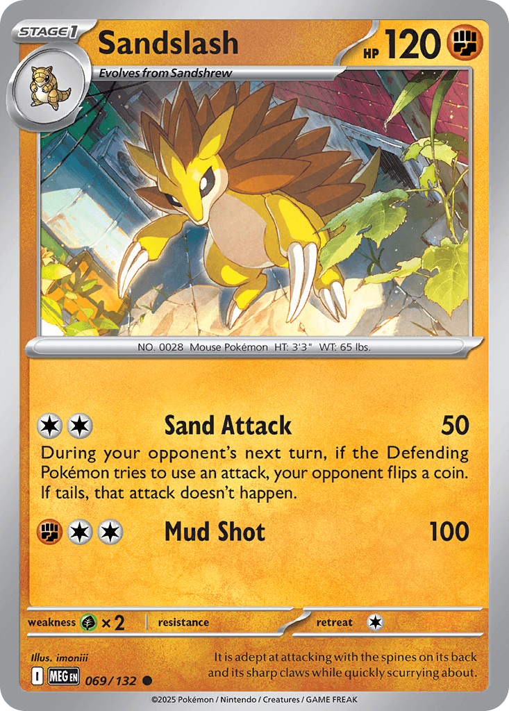 Sandslash, Mega Evolution 69
