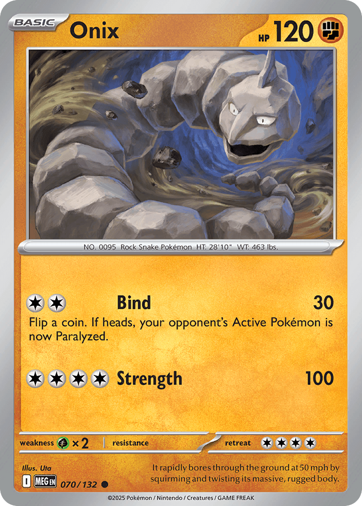 Onix, Mega Evolution 70