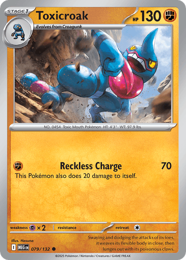 Toxicroak, Mega Evolution 79