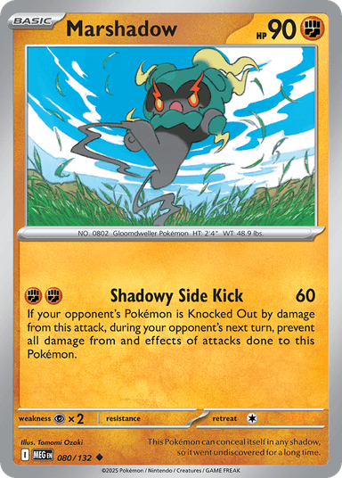 Marshadow, Mega Evolution 80