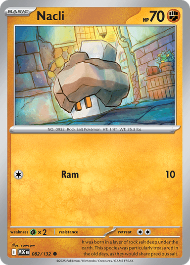 Nacli, Mega Evolution 82