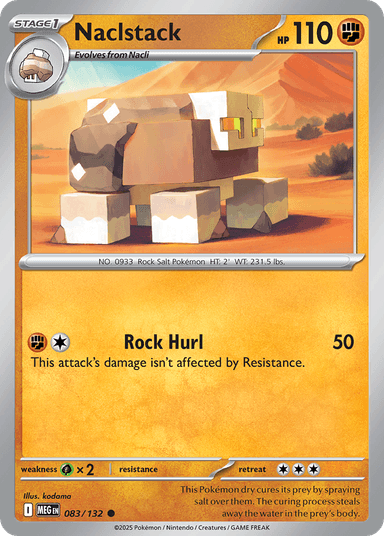 Naclstack, Mega Evolution 83