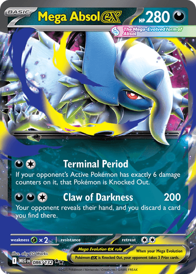 Mega Absol ex, Mega Evolution 86