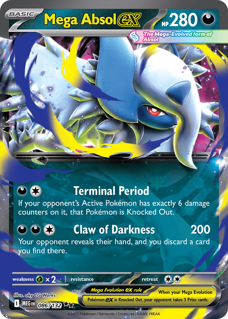 Mega Absol ex, Mega Evolution 86