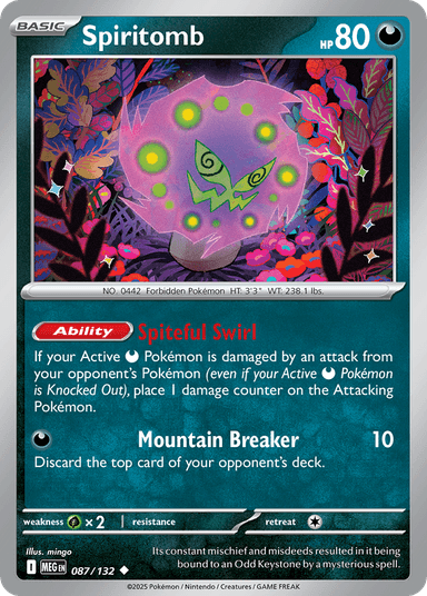 Spiritomb, Mega Evolution 87