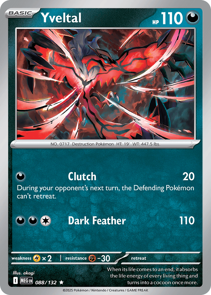 Yveltal, Mega Evolution 88