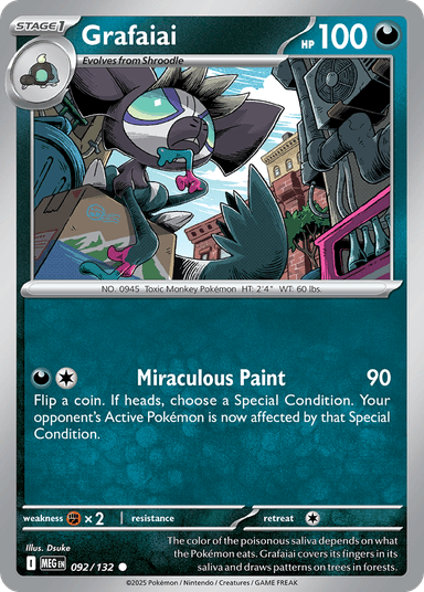 Grafaiai, Mega Evolution 92