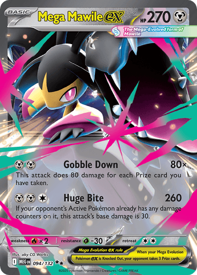 Mega Mawile ex, Mega Evolution 94
