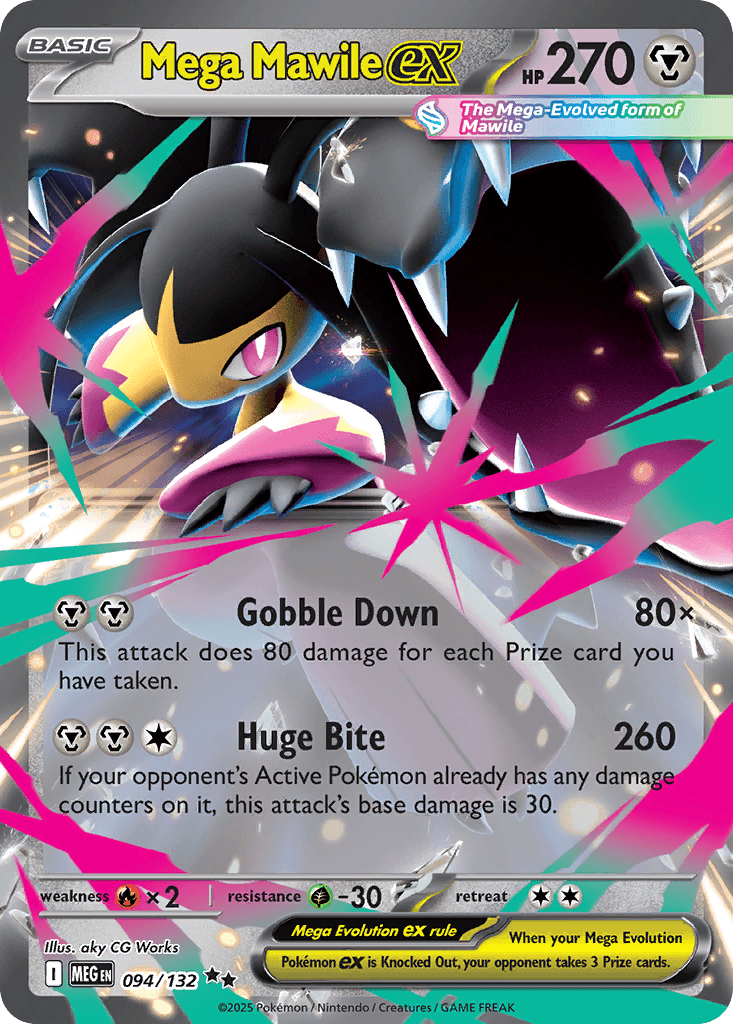Mega Mawile ex, Mega Evolution 94