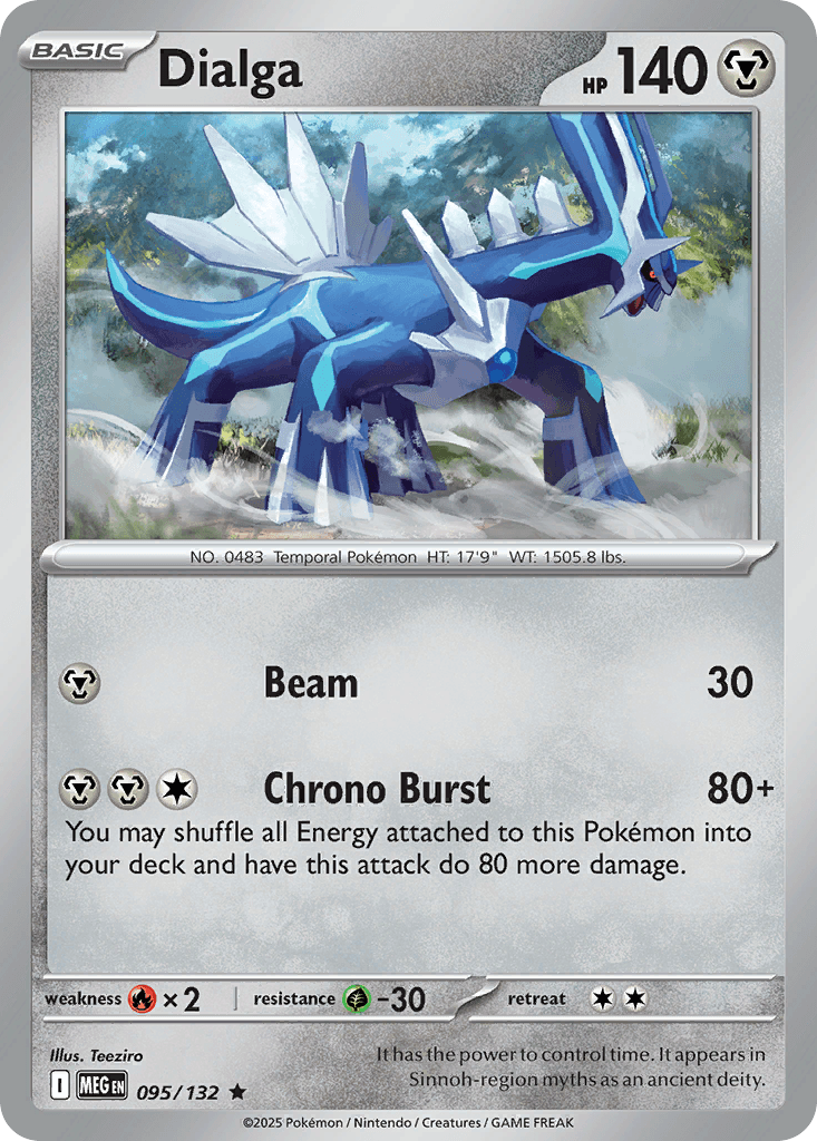 Dialga, Mega Evolution 95