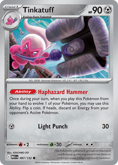 Tinkatuff, Mega Evolution 97