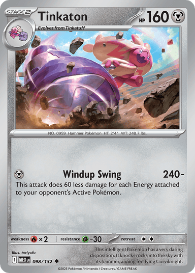 Tinkaton, Mega Evolution 98