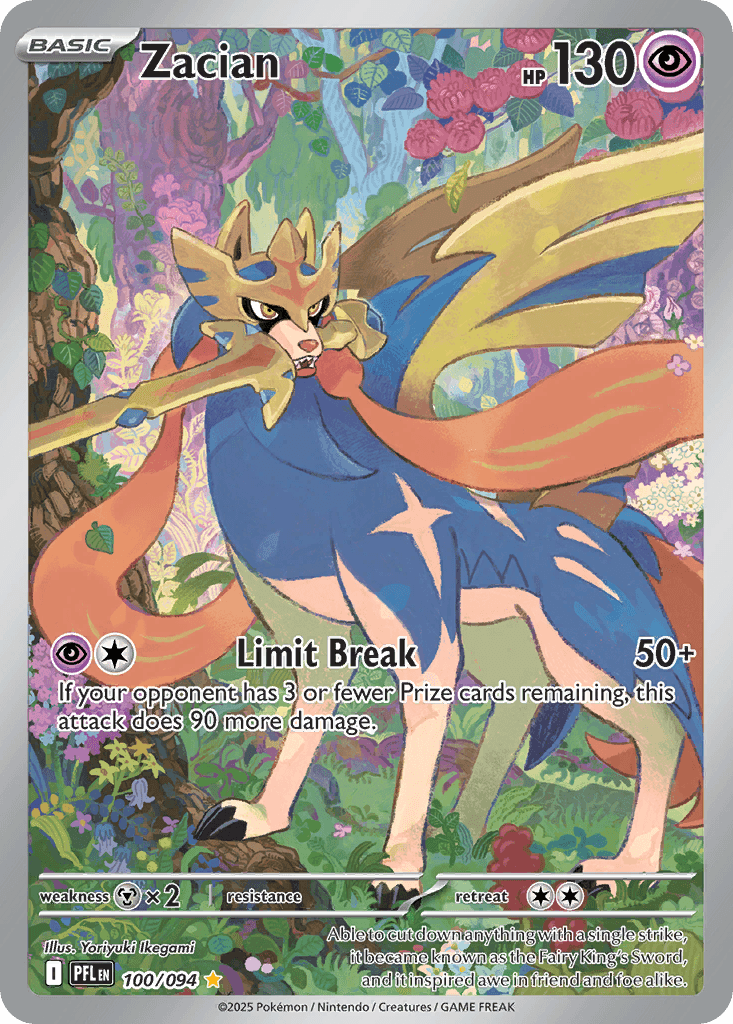 Zacian, Phantasmal Flames 100