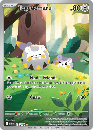 Togedemaru, Phantasmal Flames 104