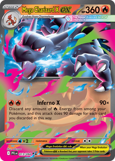 Mega Charizard X ex, Phantasmal Flames 13