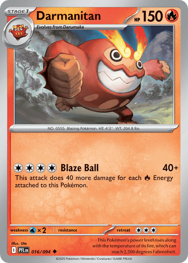 Darmanitan, Phantasmal Flames 16