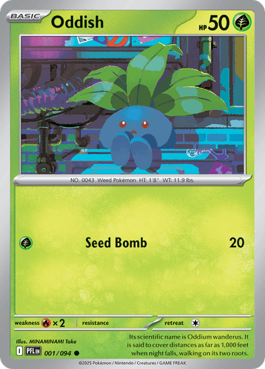 Oddish, Phantasmal Flames 1