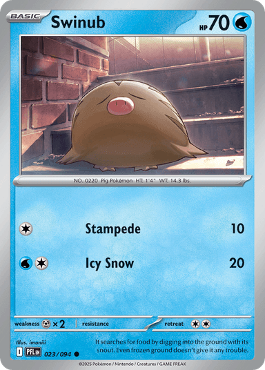 Swinub, Phantasmal Flames 23