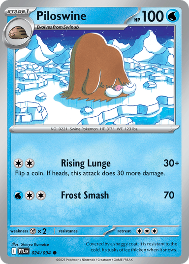 Piloswine, Phantasmal Flames 24