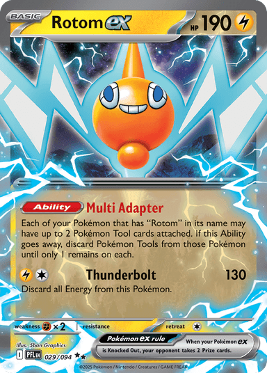 Rotom ex, Phantasmal Flames 29