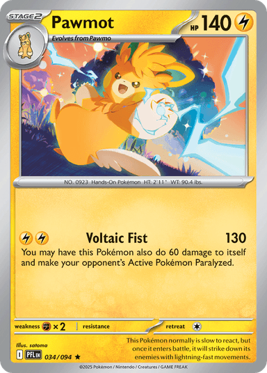Pawmot, Phantasmal Flames 34
