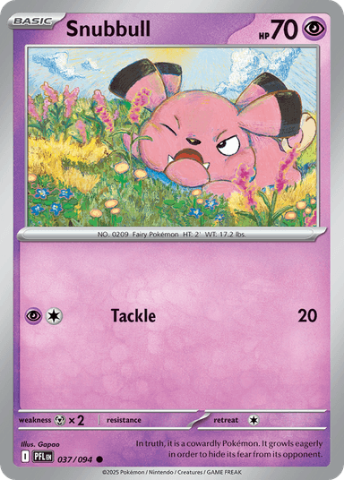 Snubbull, Phantasmal Flames 37