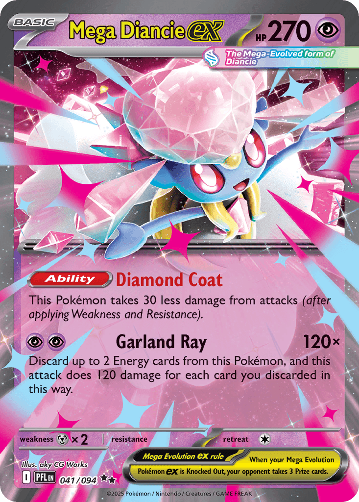 Mega Diancie ex, Phantasmal Flames 41