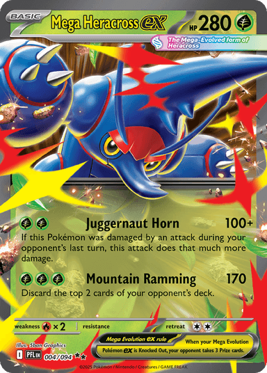 Mega Heracross ex, Phantasmal Flames 4