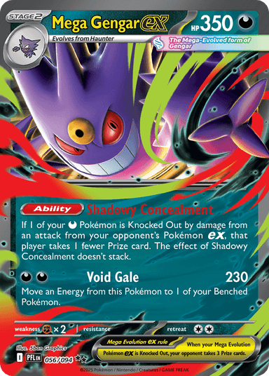 Mega Gengar ex, Phantasmal Flames 56