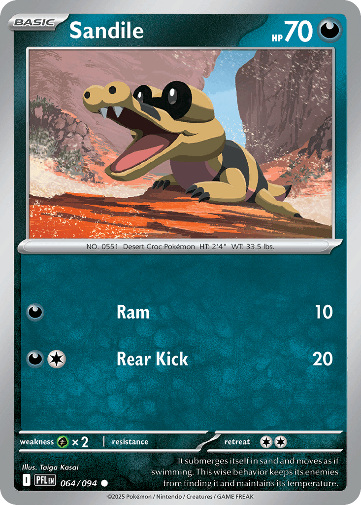 Sandile, Phantasmal Flames 64