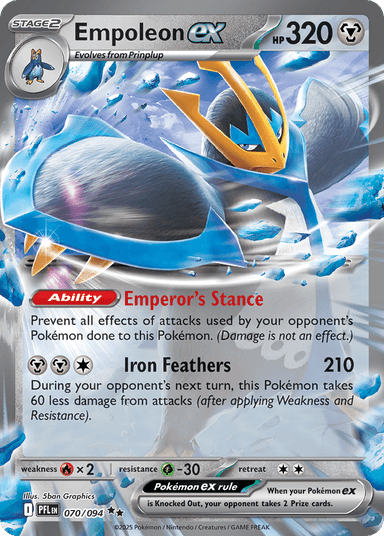 Empoleon ex, Phantasmal Flames 70