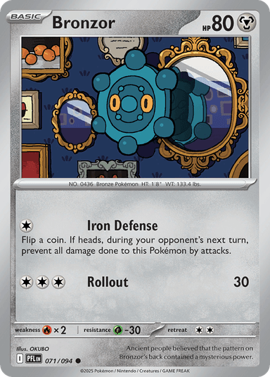 Bronzor, Phantasmal Flames 71