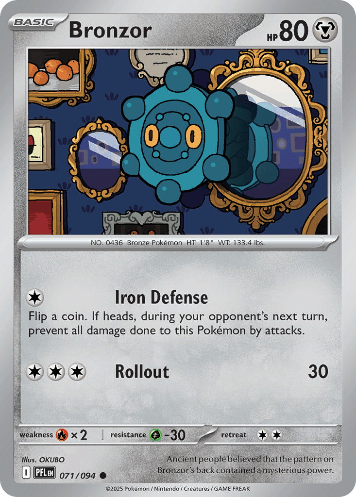 Bronzor, Phantasmal Flames 71
