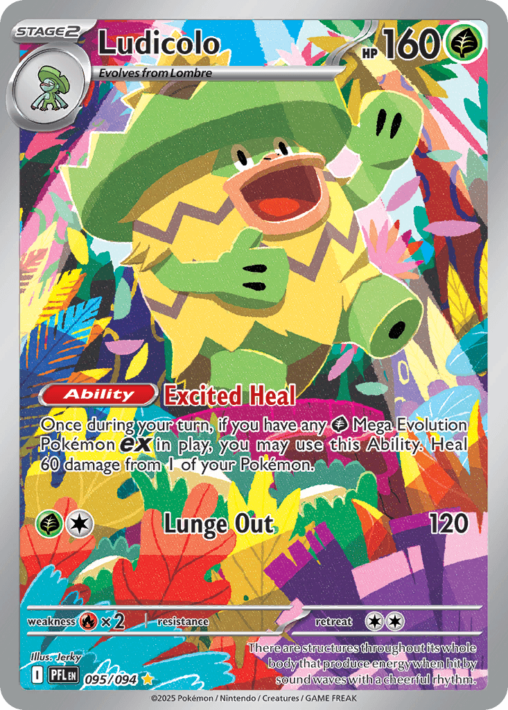 Ludicolo, Phantasmal Flames 95