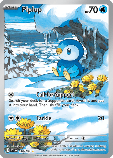 Piplup, Phantasmal Flames 98