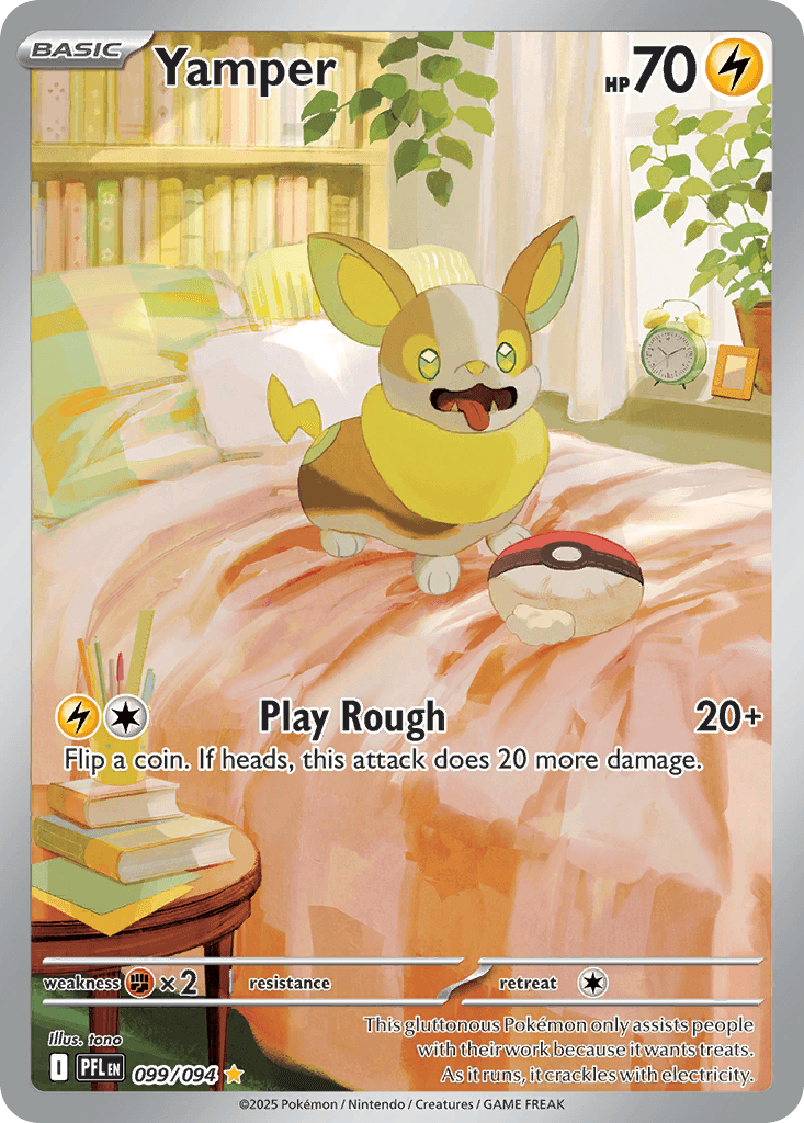 Yamper, Phantasmal Flames 99