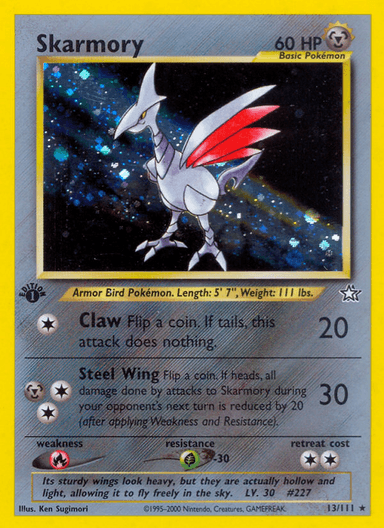 Skarmory, Neo Genesis 13