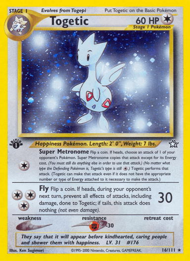 Togetic, Neo Genesis 16