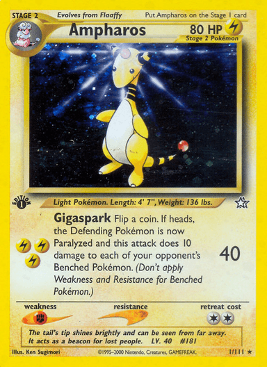 Ampharos, Neo Genesis 1