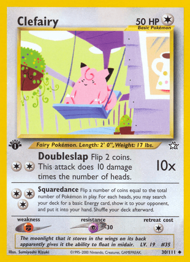 Clefairy, Neo Genesis 30