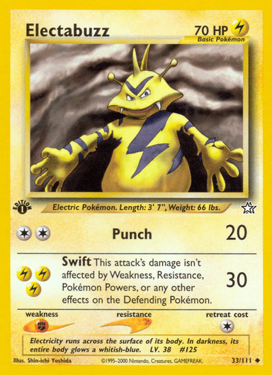 Electabuzz, Neo Genesis 33